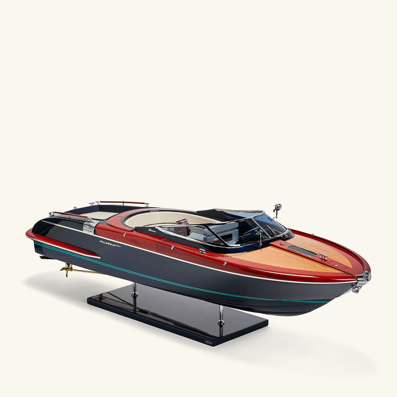 kiade riva aquariva super 84cm model boat extra large blue