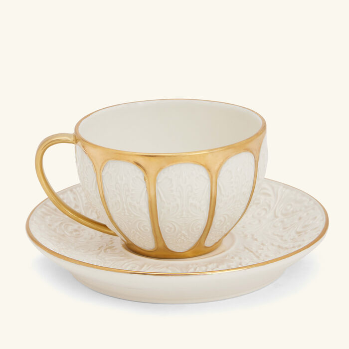 villari amour tea cup white