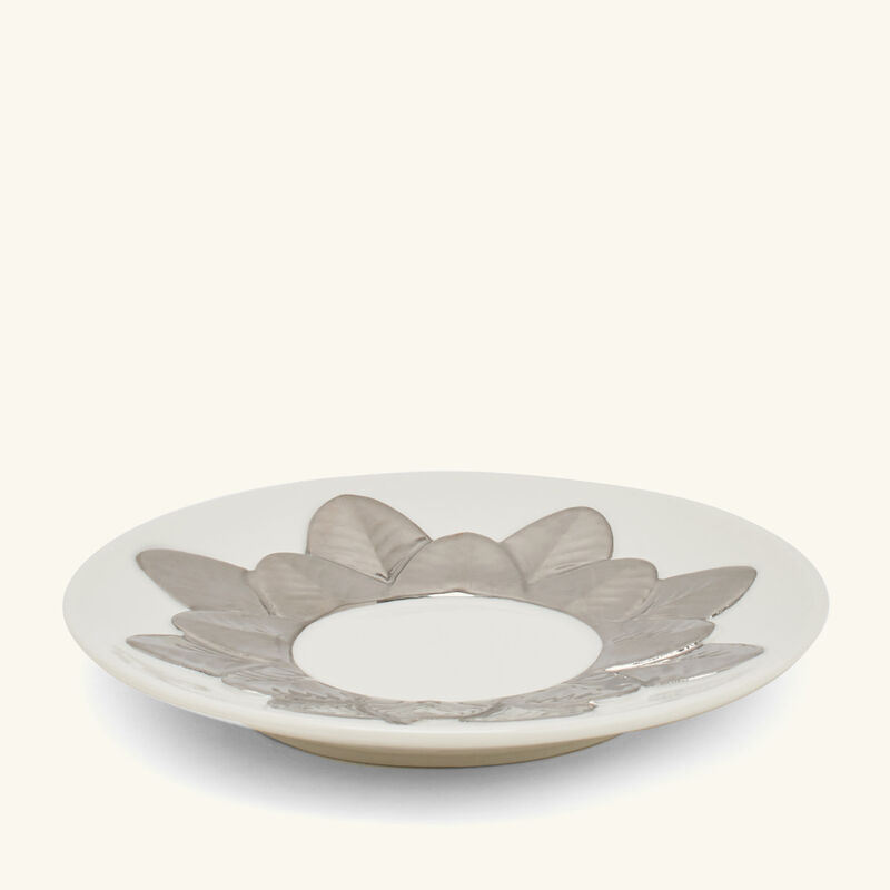 villari peacock cappuccino cup silver