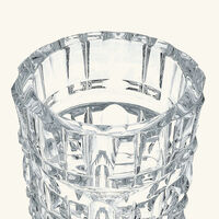 baccarat new antique prima vase clear large