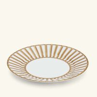 pinto paris vannerie dessert plate gold 21cm