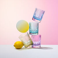baccarat harmonie drinking glass yellow set of 2