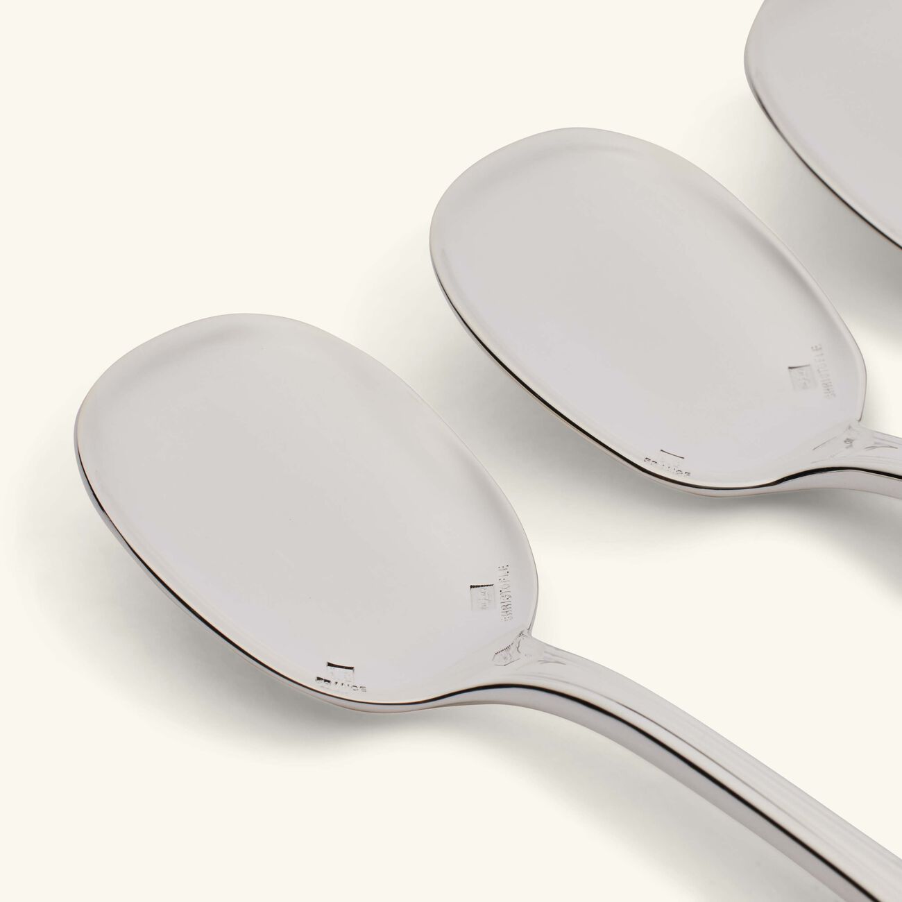 christofle albi ice cream spoons silver plated set of 4