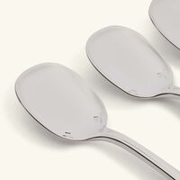 christofle albi ice cream spoons silver plated set of 4