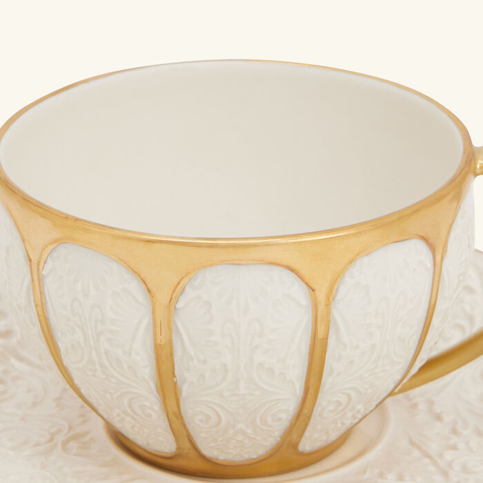 villari amour tea cup white
