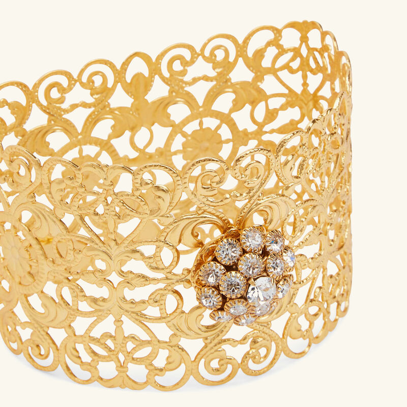 فيلاري حلقة المناديل فينيس باللون الذهبي