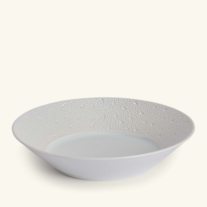 Ecume Salad Bowl Round White 24cm bernardaud ecume salad bowl round white 24cm