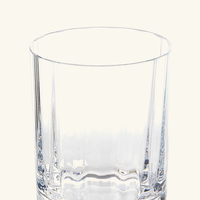 baccarat elements drinking glass clear set of 4