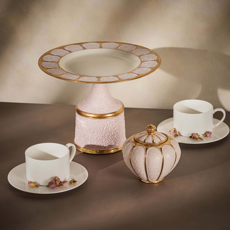 villari amour medium cake stand