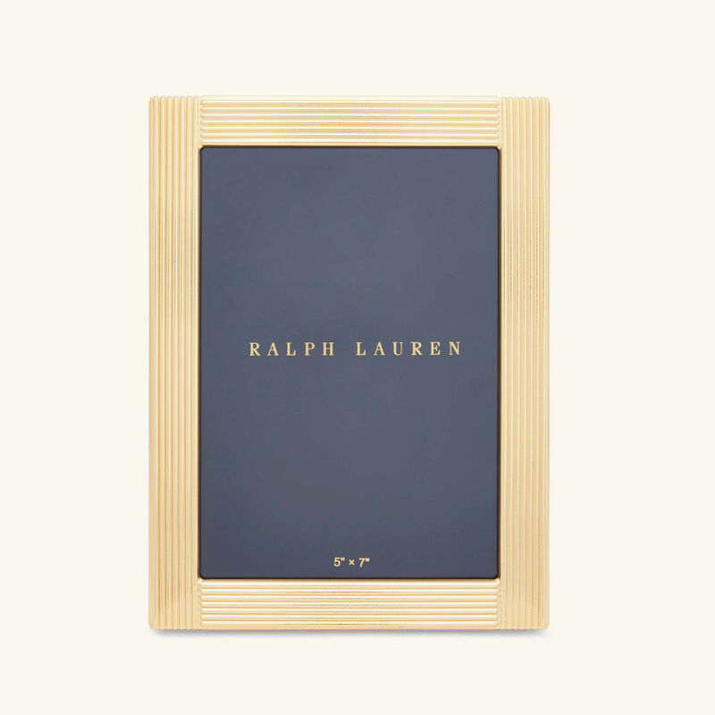 ralph lauren home luke picture frame gold 16x21cm