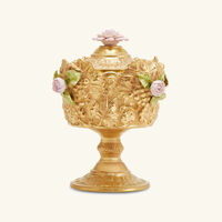villari marie cake stand gold
