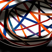 missoni home nastri dinner plate round 27cm