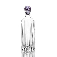 Elevo Liquor Decanter Amethyst & Crystal, small