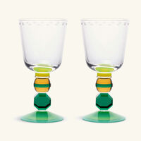 reflections copenhagen mayfair drinking glass green set of 2