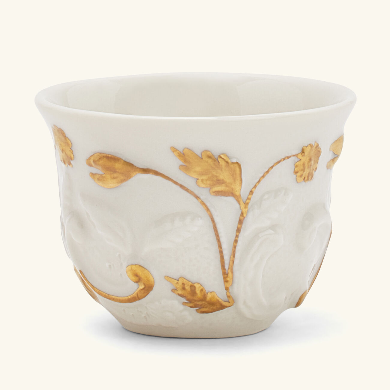 villari taormina arabic coffee cup white