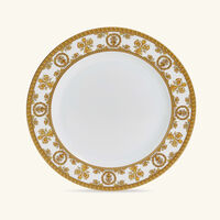 versace i love baroque plate round white 22cm