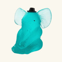 daum elephant figurine mini pink
