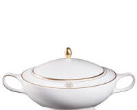 Silk Gold Soup Tureen Silk Gold Soup Tureen, small
