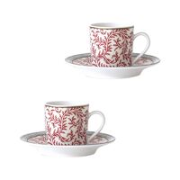 Collection Braquenié Set of 2 Espresso Cups and Saucers, small