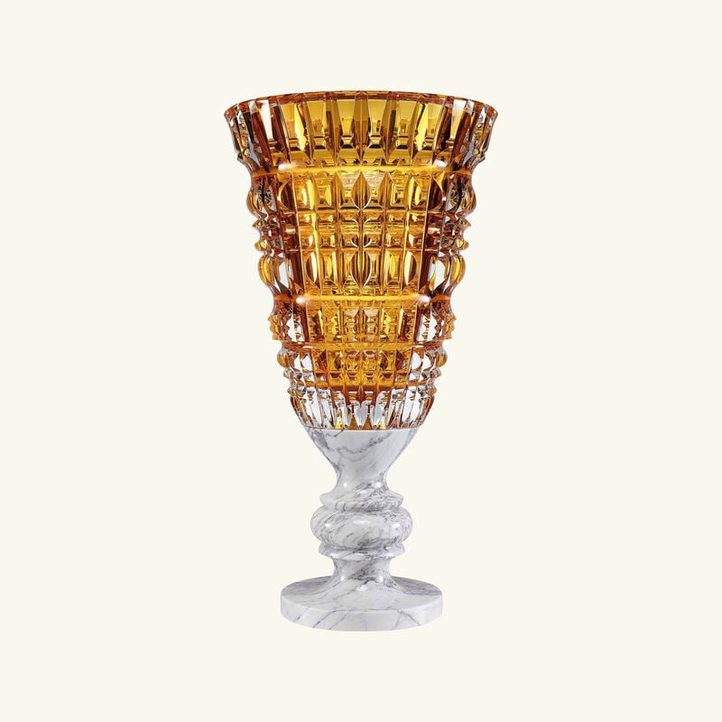 New Antique Vase Extra Large Yellow baccarat new antique vase extra large yellow