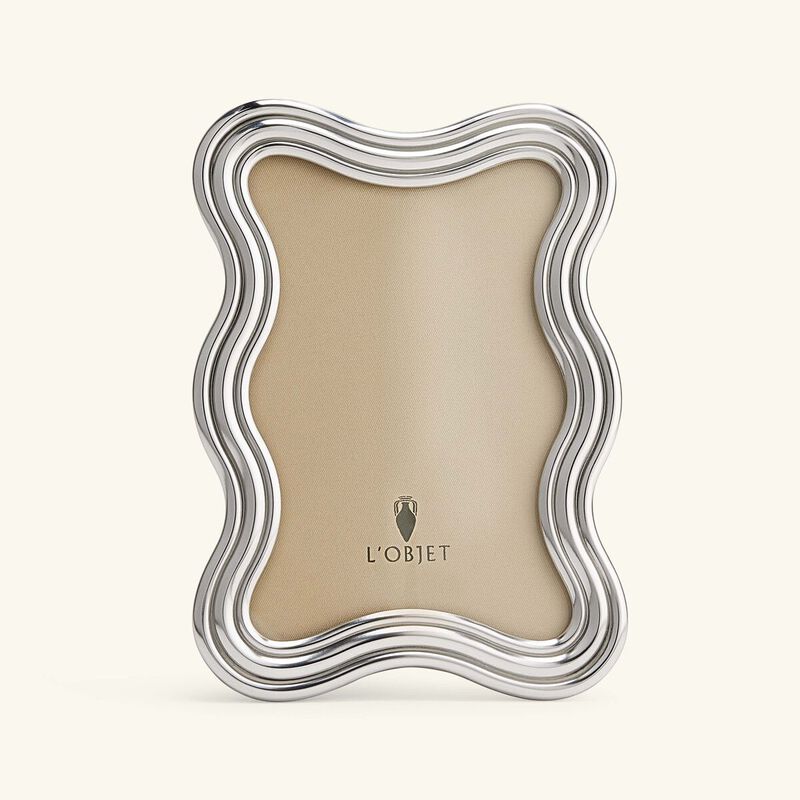 Ripple Frame 10x15 cm Platinum l objet ripple frame 10x15 cm platinum