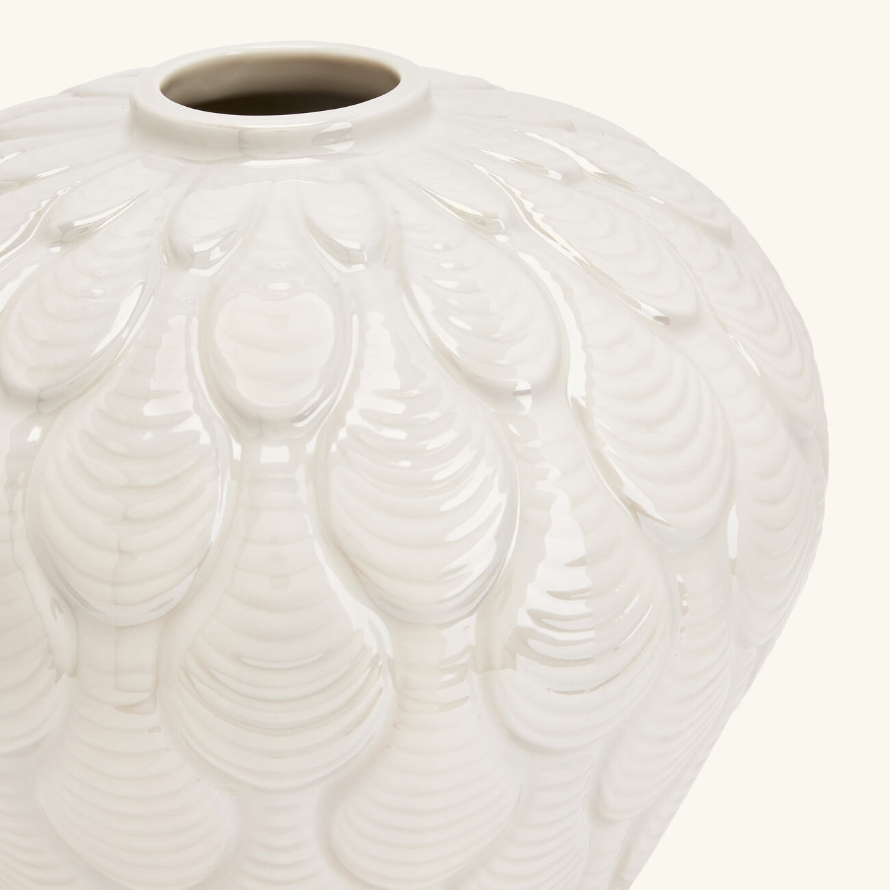 Coquille Vase White villari coquille vase white