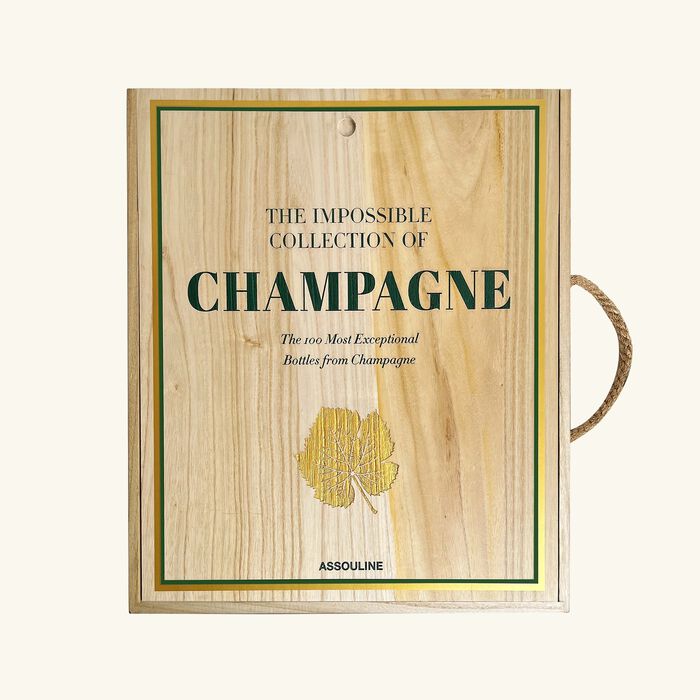 assouline the impossible collection of champagne book 50x45cm