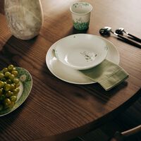 bernardaud petit boulingrin soup plate drinking glass set