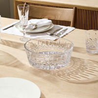 waterford lismore serving bowl clear 25cm