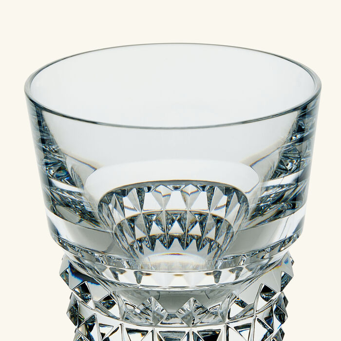 baccarat louxor drinking glass clear set of 2