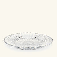 baccarat mille nuits salad plate round clear 21cm