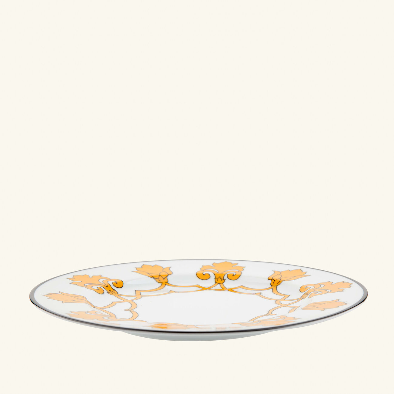 pinto paris jaipur dinner plate round yellow 26cm