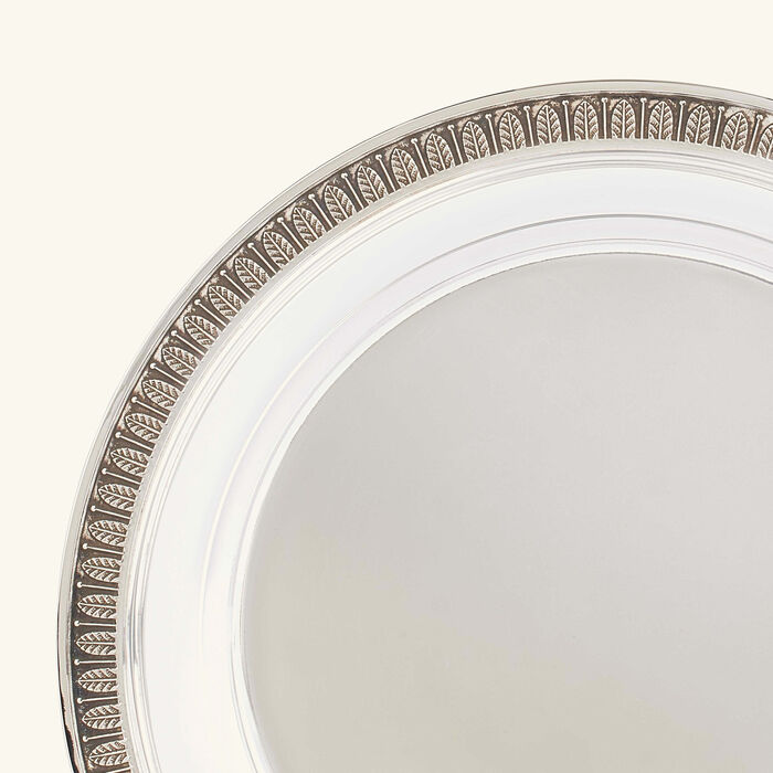 christofle malmaison bottle coaster silver plated