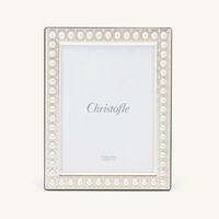 christofle perles candle holder walnut