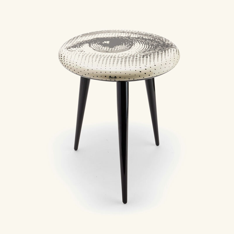 Occhio Stool Grey fornasetti occhio stool grey