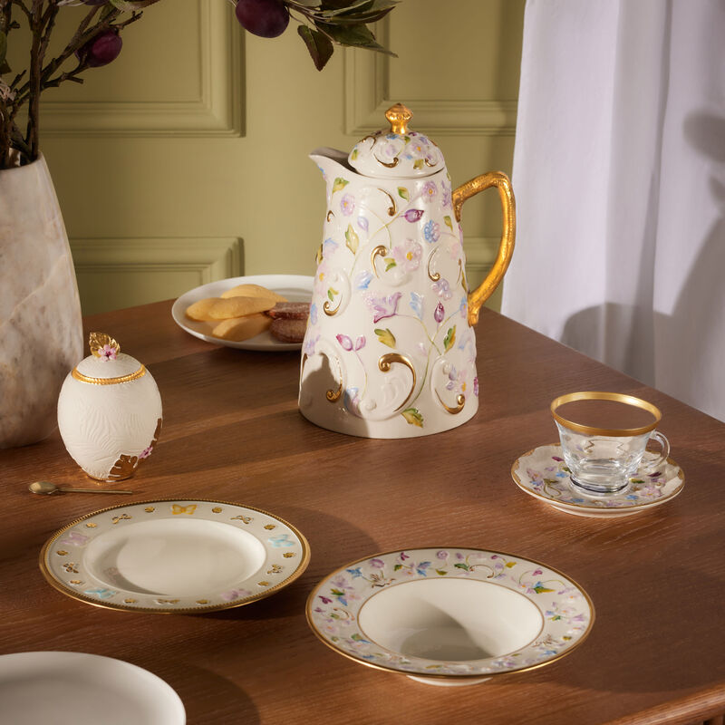 villari taormina rim soup bowl white 22cm