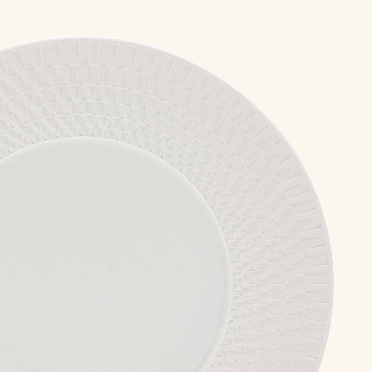 bernardaud twist salad plate round white 21cm