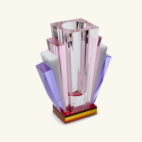 reflections copenhagen south beach crystal vase small clear