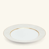 Sauvage Blanc Dinner Plate Round Gold 26cm bernardaud sauvage blanc dinner plate round gold 26cm