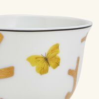 Aux Oiseaux Coffee Cup Gold bernardaud aux oiseaux coffee cup gold