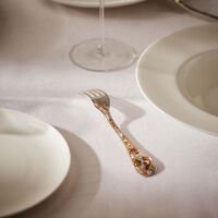 christofle jardin d eden fork gold
