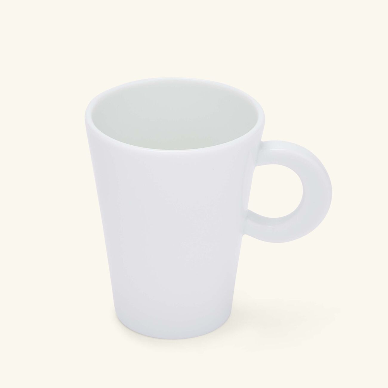 bernardaud ecume coffee cup   saucer white set of 2