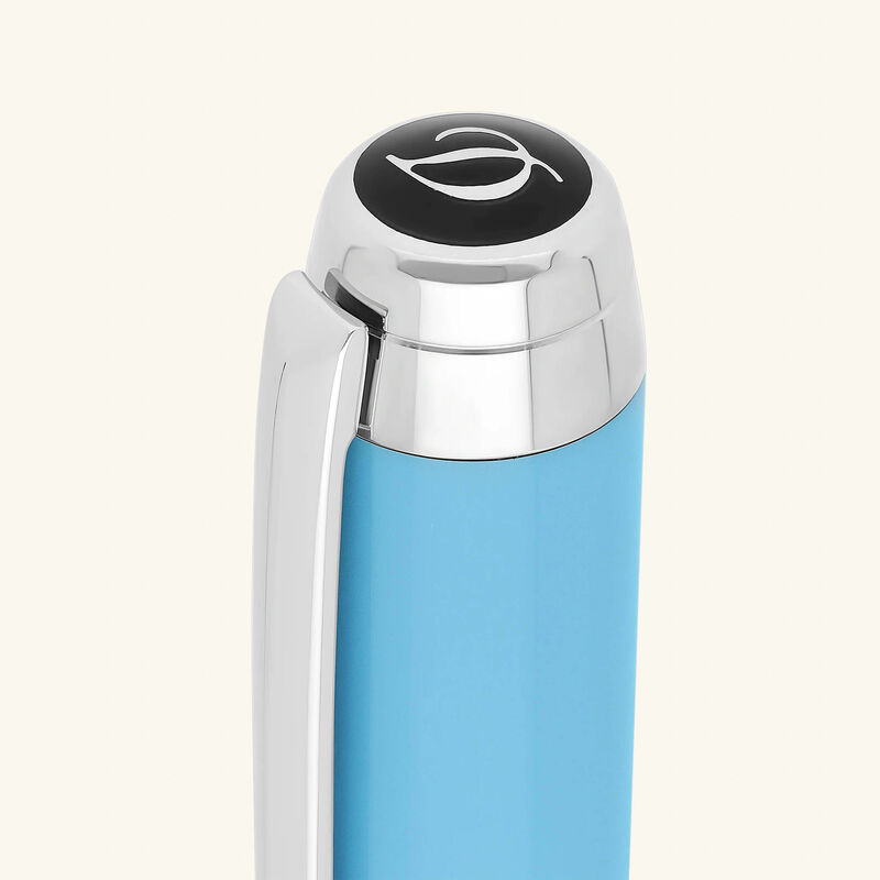 قلم حبر سائل (رولربول) لاين دي اتيرنيتي أزرق فاتح اس تي دوبون قلم حبر سائل رولربول لاين دي اتيرنيتي أزرق فاتح