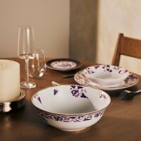 bernardaud prunus salad bowl purple 25cm