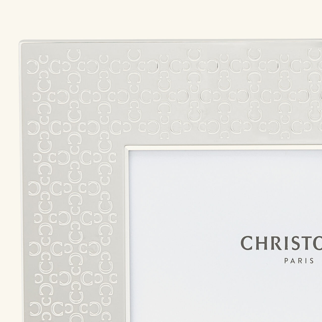 christofle iconik picture frame silver plated 13x18cm