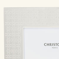christofle iconik picture frame silver plated 13x18cm