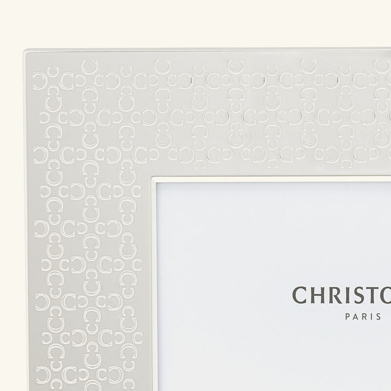 christofle iconik picture frame silver plated 13x18cm