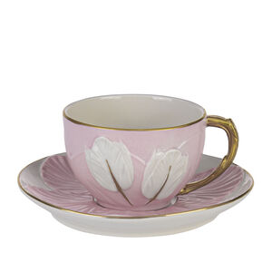 Tulip Tea Cup & Saucer, medium