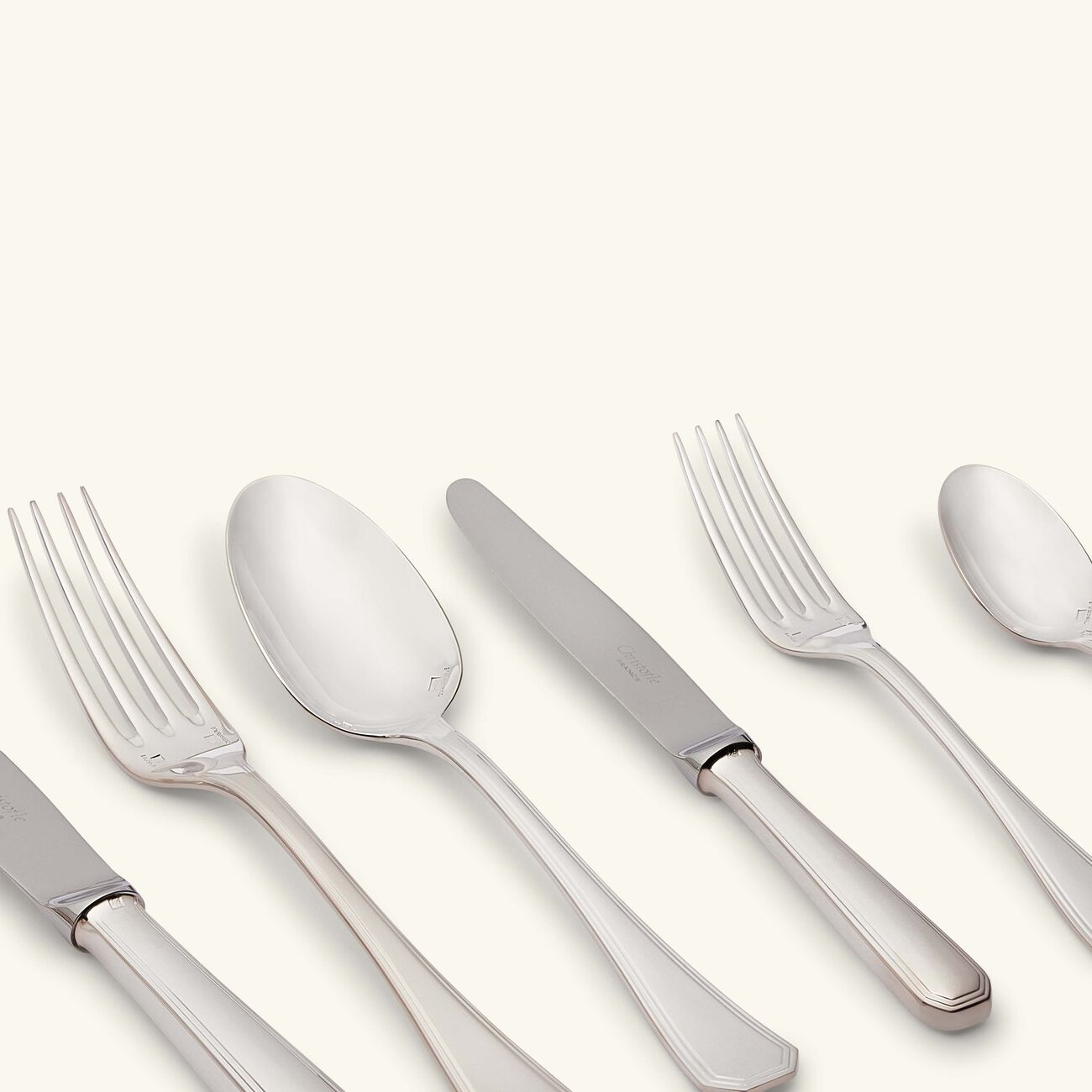 christofle america 75 piece flatware set with ambassadeur chest silver plated