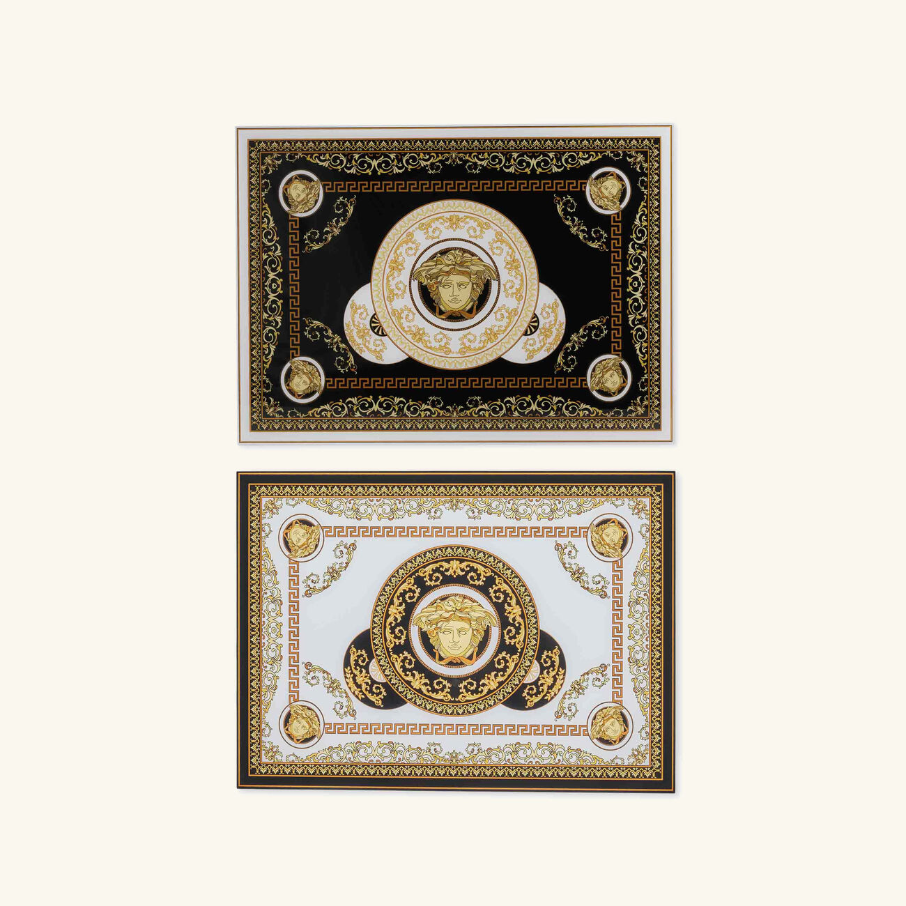 versace medusa gala placemat set of 2